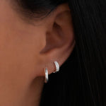 Margo Hoops Sterling Silver