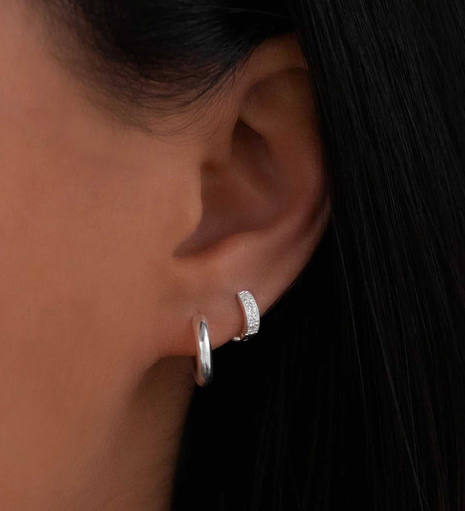 Margo Hoops Sterling Silver
