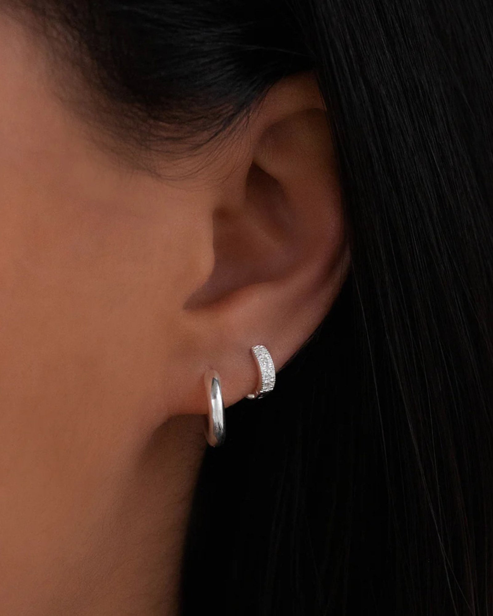 Margo Hoops Sterling Silver