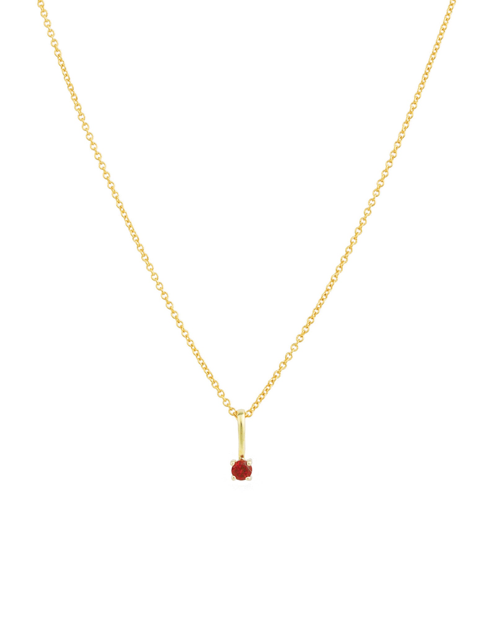 Leah Alexandra Sofia Slice Necklace 14k Gold Vermeil