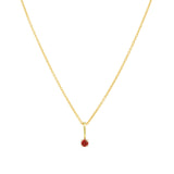 Leah Alexandra-Birthstone Pendant Necklace-Necklaces-Blue Ruby Jewellery-Vancouver Canada