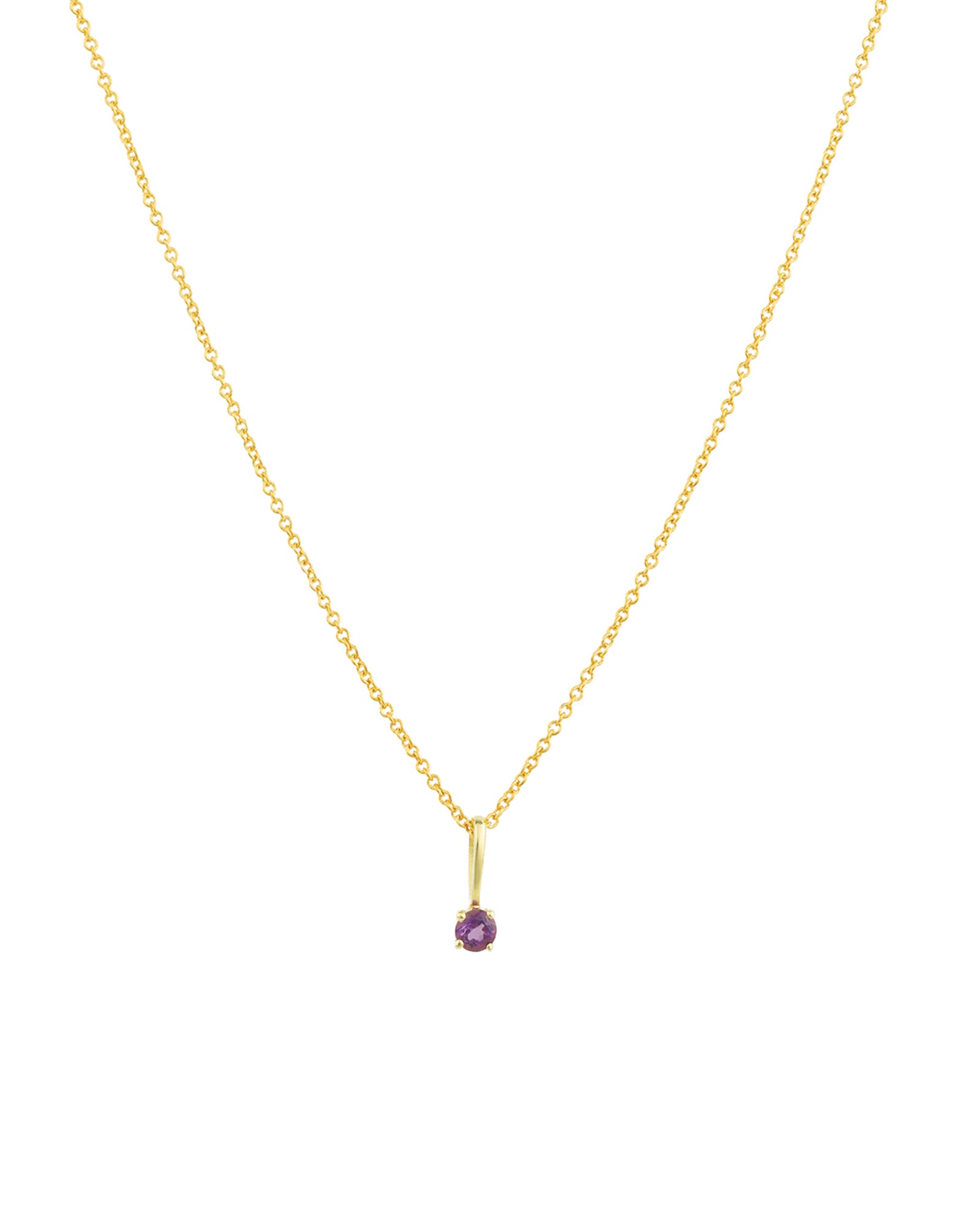 Leah Alexandra Sofia Slice Necklace 14k Gold Vermeil