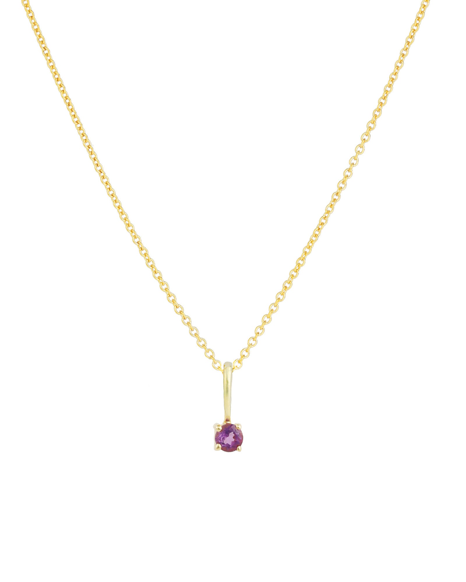 Leah Alexandra-Birthstone Pendant Necklace-Necklaces-Blue Ruby Jewellery-Vancouver Canada