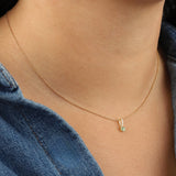 Leah Alexandra-Birthstone Pendant Necklace-Necklaces-Blue Ruby Jewellery-Vancouver Canada