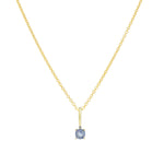 Leah Alexandra-Birthstone Pendant Necklace-Necklaces-Blue Ruby Jewellery-Vancouver Canada