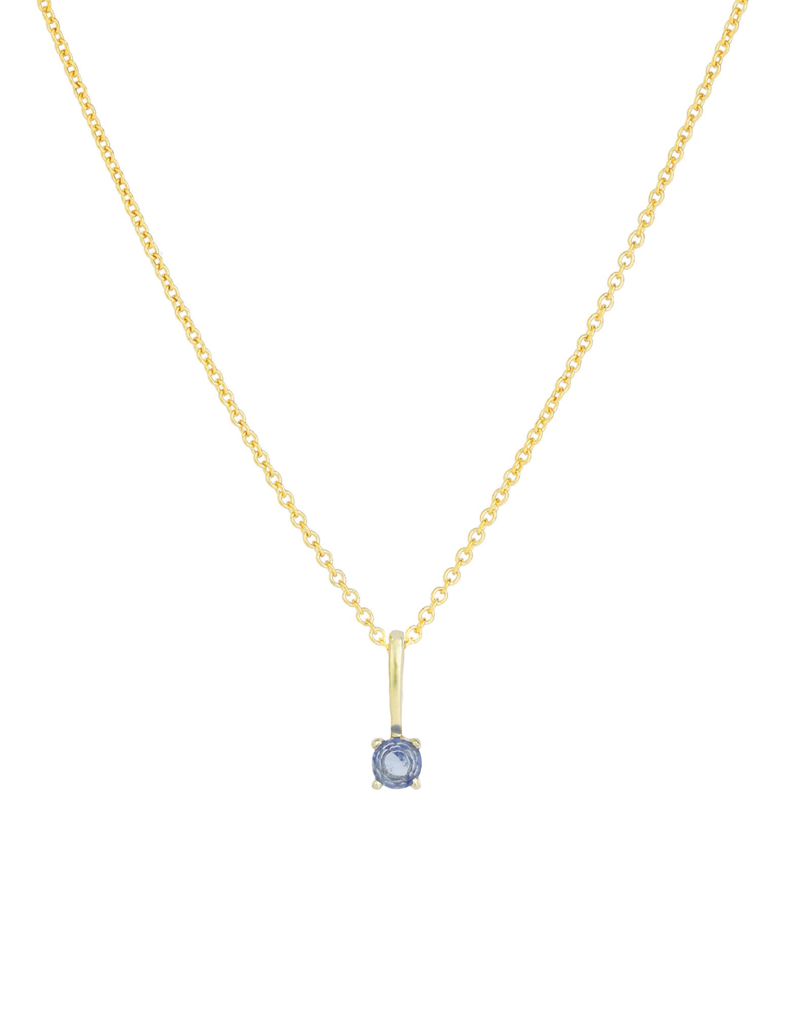 Leah Alexandra-Birthstone Pendant Necklace-Necklaces-Blue Ruby Jewellery-Vancouver Canada