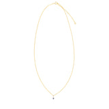 Leah Alexandra-Birthstone Pendant Necklace-Necklaces-Blue Ruby Jewellery-Vancouver Canada