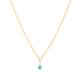 Leah Alexandra-Birthstone Pendant Necklace-Necklaces-Blue Ruby Jewellery-Vancouver Canada