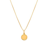 Love Token Round Necklace