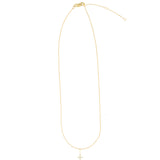 Leah Alexandra-Cross Necklace-Necklaces-Blue Ruby Jewellery-Vancouver Canada