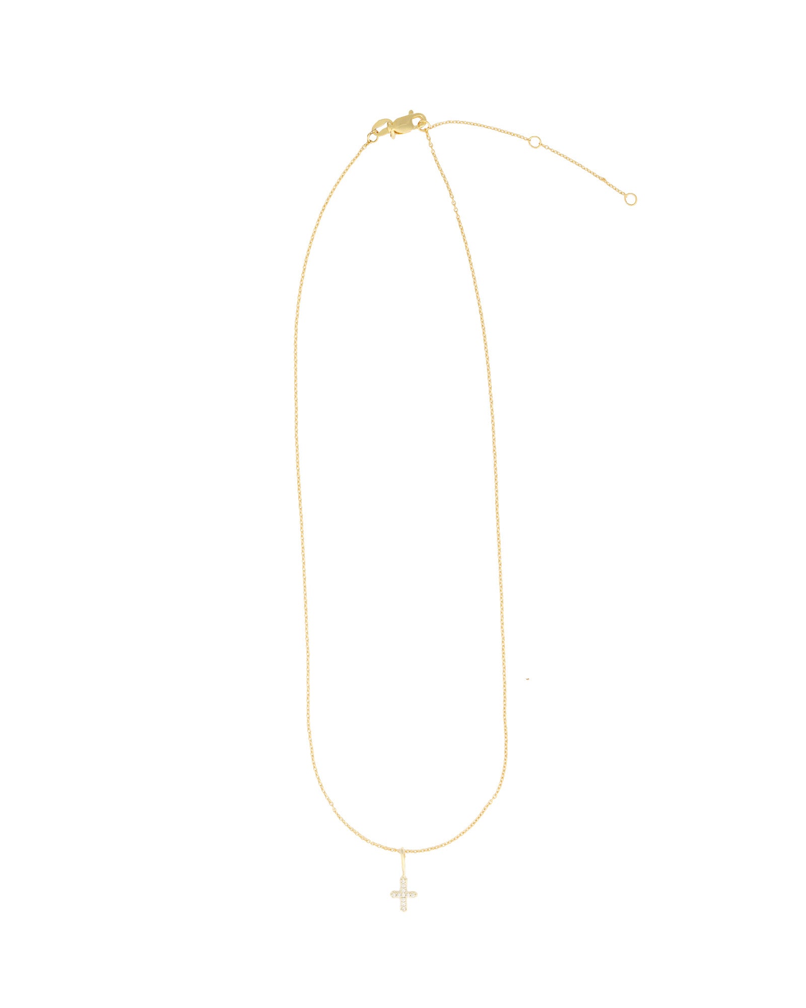 Leah Alexandra-Cross Necklace-Necklaces-Blue Ruby Jewellery-Vancouver Canada