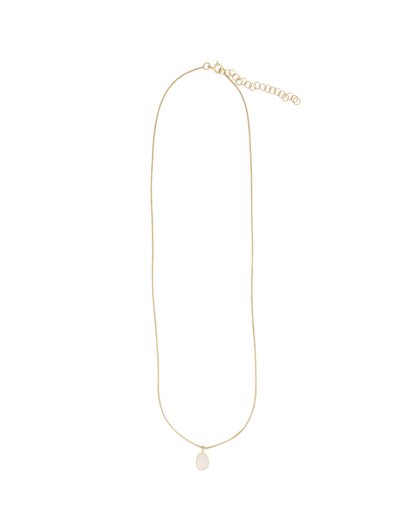 Leah Alexandra-Sofia Slice Necklace-Necklaces-Blue Ruby Jewellery-Vancouver Canada