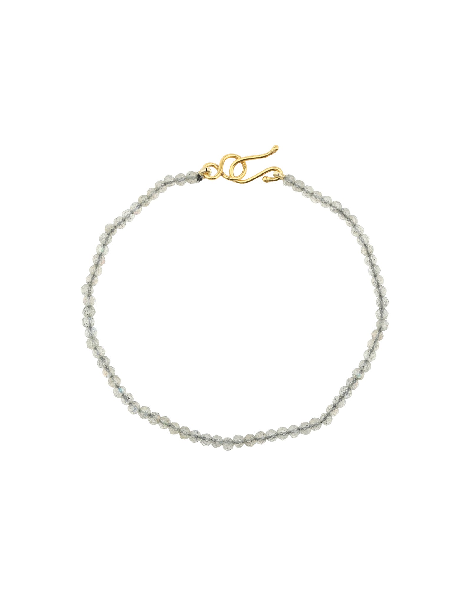 Stone Bracelet 9k Yellow Gold, Labradorite