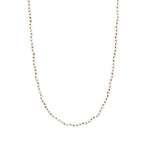 Lena Skadegard-Pearl Knot Necklace-Necklaces-White Pearl-Blue Ruby Jewellery-Vancouver Canada