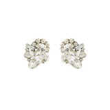 Cynthia Earrings 18k Gold Plated. Crystal