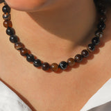 Chunky Beaded Necklace | 12mm