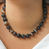 Chunky Beaded Necklace | 14mm