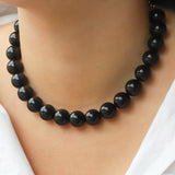 Chunky Beaded Necklace | 14mm
