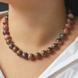 Chunky Beaded Necklace | 12mm