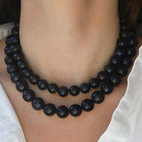 Chunky Beaded Necklace | 12mm