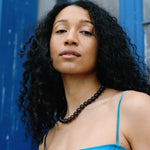 Lunita Luz-Chunky Beaded Necklace | 12mm-Necklaces-Blue Ruby Jewellery-Vancouver Canada