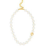 Lunita Luz-Mixed Shape Chunky Stone Necklace | 12mm-Necklaces-Blue Ruby Jewellery-Vancouver Canada