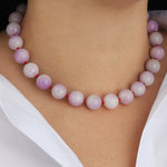 Lunita Luz-Mixed Shape Chunky Stone Necklace | 14mm-Necklaces-Blue Ruby Jewellery-Vancouver Canada