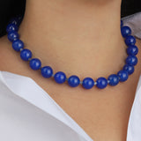 Lunita Luz-Mixed Shape Chunky Stone Necklace | 14mm-Necklaces-Blue Ruby Jewellery-Vancouver Canada