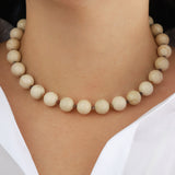 Lunita Luz-Mixed Shape Chunky Stone Necklace | 12mm-Necklaces-Blue Ruby Jewellery-Vancouver Canada