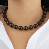 Lunita Luz-Mixed Shape Chunky Stone Necklace | 14mm-Necklaces-Blue Ruby Jewellery-Vancouver Canada