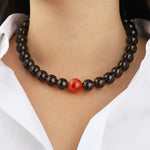 Lunita Luz-Mixed Shape Chunky Stone Necklace | 14mm-Necklaces-Blue Ruby Jewellery-Vancouver Canada