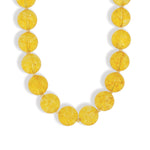 Mixed Shape Chunky Stone Necklace | 14mm Gold, Citrine
