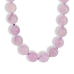 Lunita Luz-Mixed Shape Chunky Stone Necklace | 12mm-Necklaces-Silver, Light Amethyst, Amethyst-Blue Ruby Jewellery-Vancouver Canada