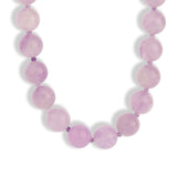 Lunita Luz-Mixed Shape Chunky Stone Necklace | 12mm-Necklaces-Silver, Light Amethyst, Amethyst-Blue Ruby Jewellery-Vancouver Canada