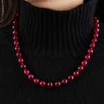 Lunita Luz-Faceted Mixed Stone Beaded Necklace | 10mm-Necklaces-Blue Ruby Jewellery-Vancouver Canada