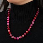 Lunita Luz-Faceted Mixed Stone Beaded Necklace | 10mm-Necklaces-Blue Ruby Jewellery-Vancouver Canada