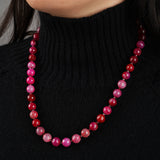 Lunita Luz-Faceted Mixed Stone Beaded Necklace | 10mm-Necklaces-Blue Ruby Jewellery-Vancouver Canada