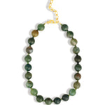 Lunita Luz-Mixed Shape Chunky Stone Necklace | 14mm-Necklaces-Blue Ruby Jewellery-Vancouver Canada