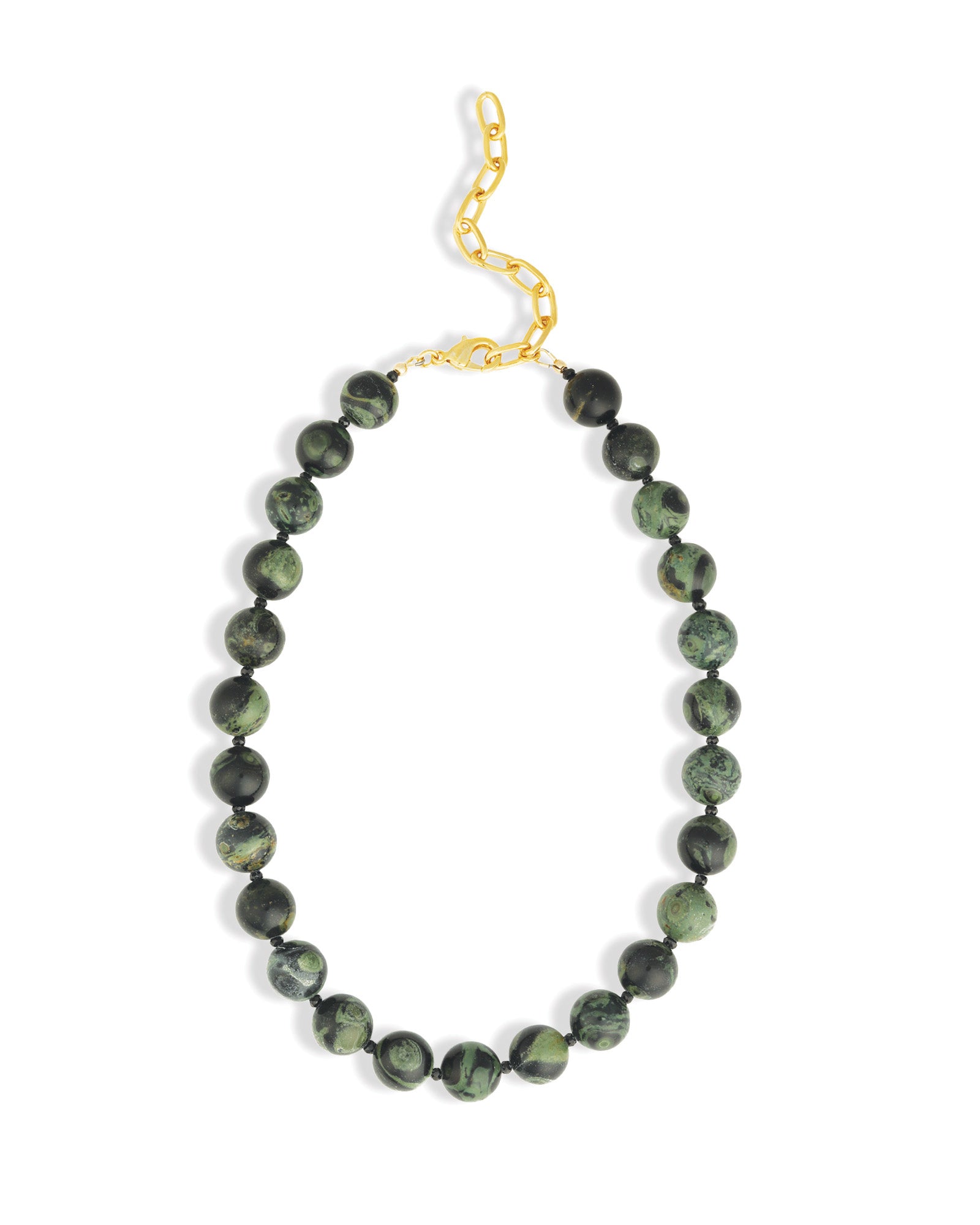 Lunita Luz-Mixed Shape Chunky Stone Necklace | 12mm-Necklaces-Blue Ruby Jewellery-Vancouver Canada