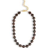 Lunita Luz-Mixed Shape Chunky Stone Necklace | 12mm-Necklaces-Blue Ruby Jewellery-Vancouver Canada
