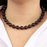 Lunita Luz-Mixed Shape Chunky Stone Necklace | 12mm-Necklaces-Blue Ruby Jewellery-Vancouver Canada