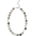 Lunita Luz-Mixed Shape Chunky Stone Necklace | 12mm-Necklaces-Blue Ruby Jewellery-Vancouver Canada