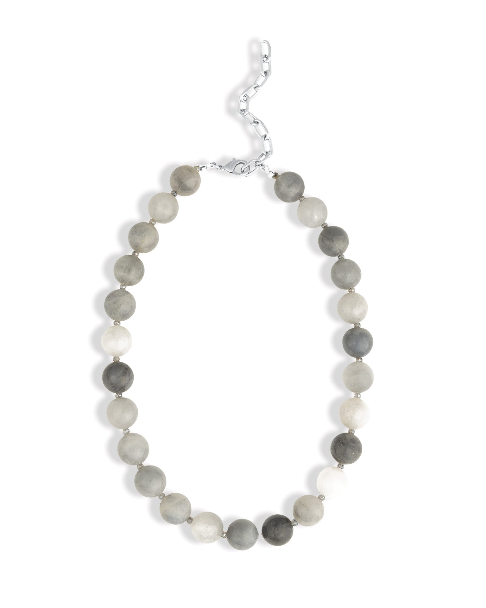 Lunita Luz-Mixed Shape Chunky Stone Necklace | 12mm-Necklaces-Blue Ruby Jewellery-Vancouver Canada