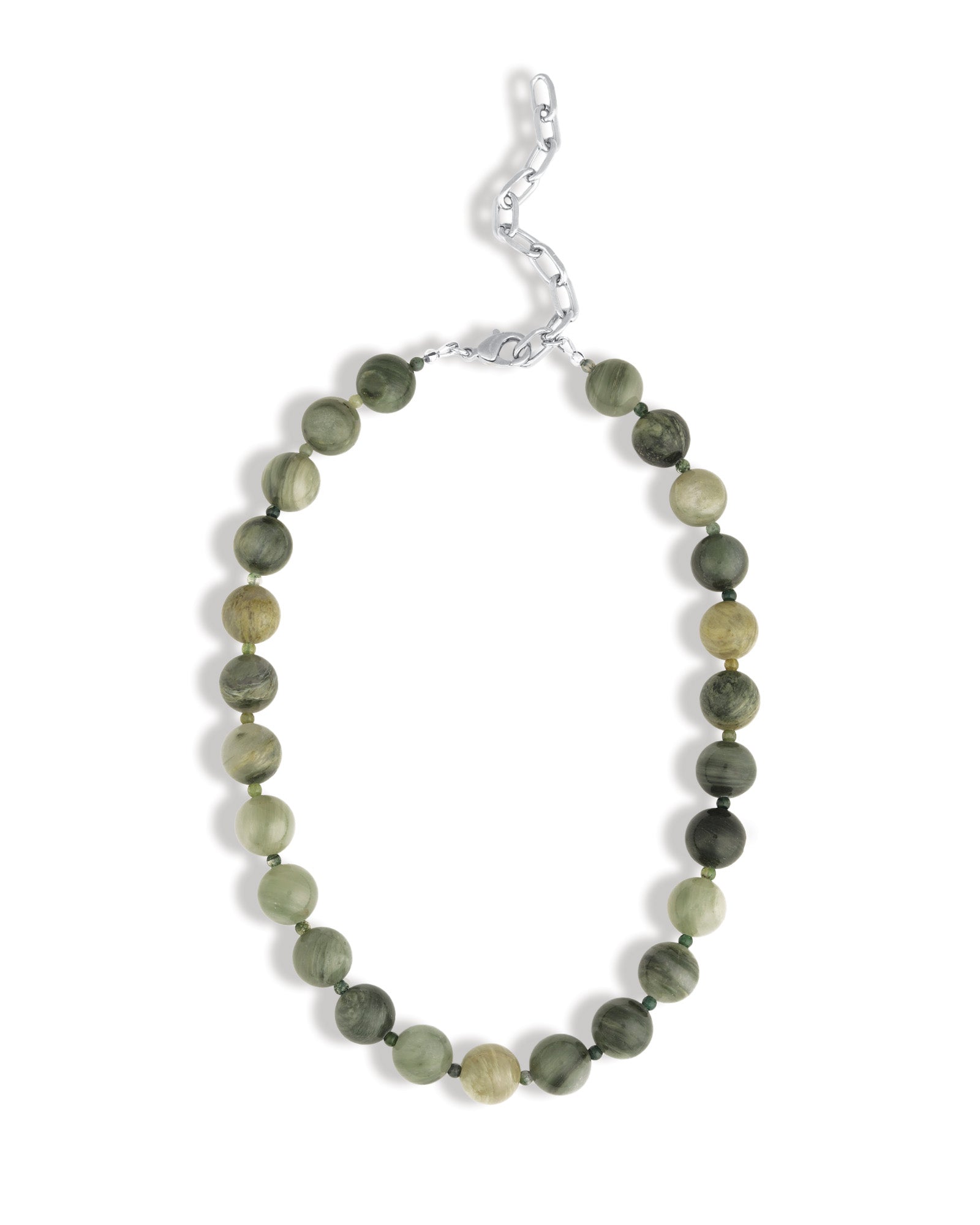 Lunita Luz-Mixed Shape Chunky Stone Necklace | 12mm-Necklaces-Blue Ruby Jewellery-Vancouver Canada