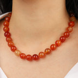 Lunita Luz-Mixed Shape Chunky Stone Necklace | 12mm-Necklaces-Blue Ruby Jewellery-Vancouver Canada