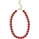 Lunita Luz-Mixed Shape Chunky Stone Necklace | 12mm-Necklaces-Blue Ruby Jewellery-Vancouver Canada