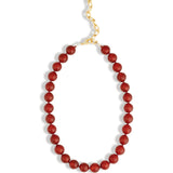 Lunita Luz-Mixed Shape Chunky Stone Necklace | 12mm-Necklaces-Blue Ruby Jewellery-Vancouver Canada