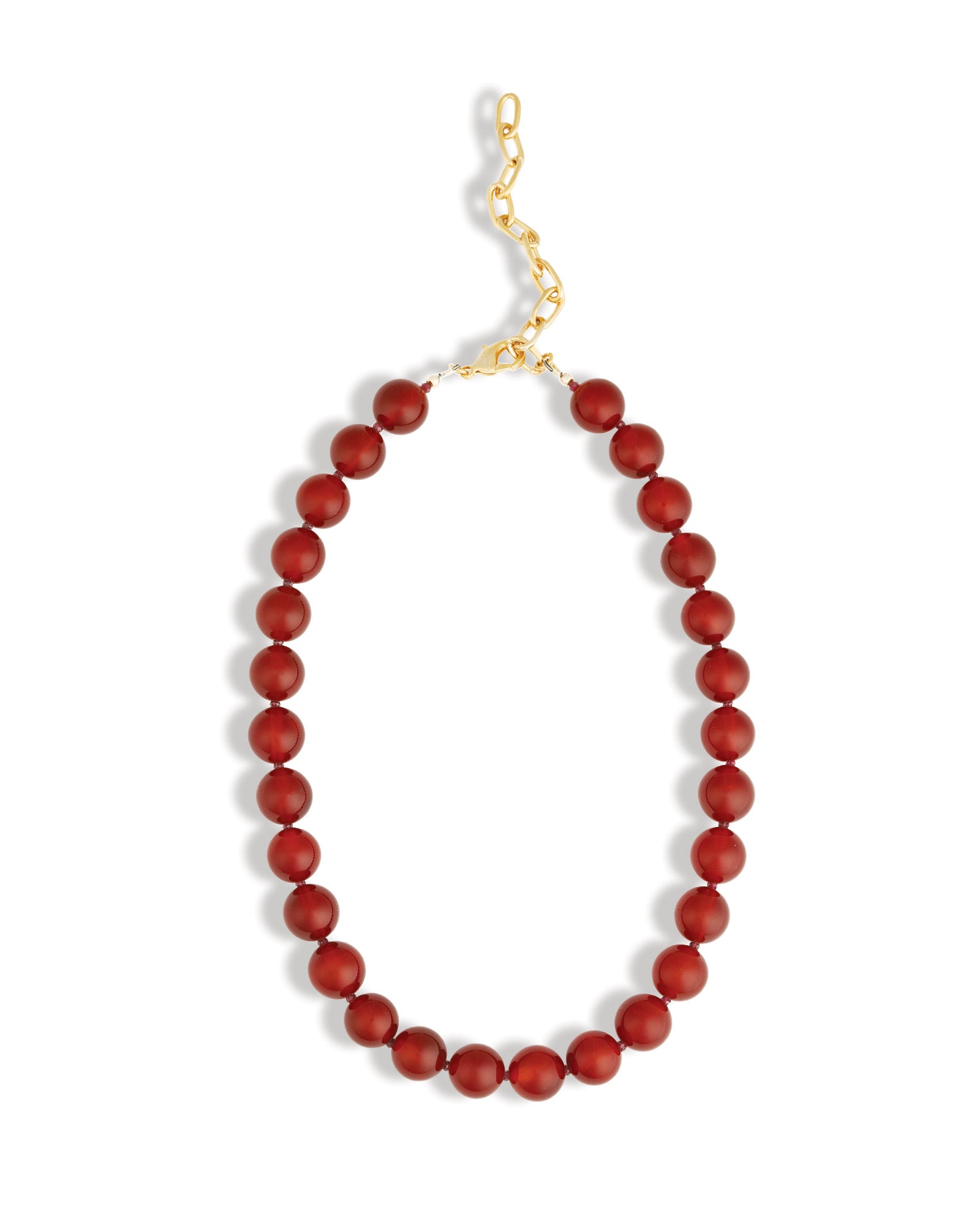 Lunita Luz-Mixed Shape Chunky Stone Necklace | 12mm-Necklaces-Blue Ruby Jewellery-Vancouver Canada