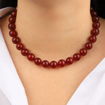 Lunita Luz-Mixed Shape Chunky Stone Necklace | 12mm-Necklaces-Blue Ruby Jewellery-Vancouver Canada