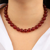 Lunita Luz-Mixed Shape Chunky Stone Necklace | 12mm-Necklaces-Blue Ruby Jewellery-Vancouver Canada